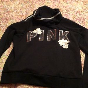 VS PINK hooded sweat jacket with zipper